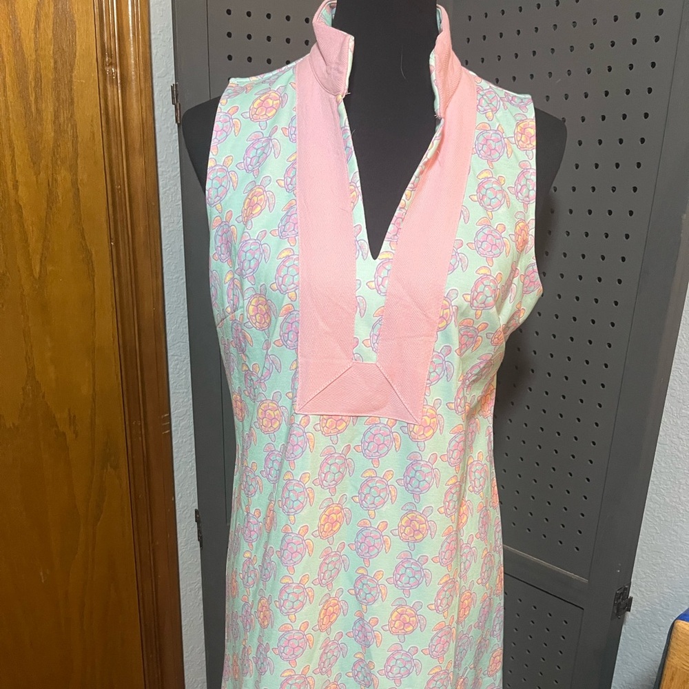 Simply Southern Sea Turtle Pattern Dress